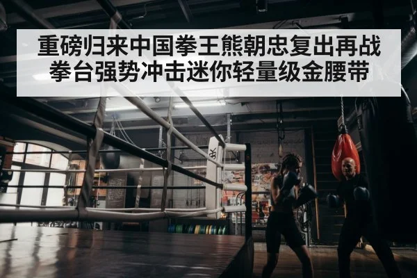 重磅归来中国拳王熊朝忠复出再战拳台强势冲击迷你轻量级金腰带